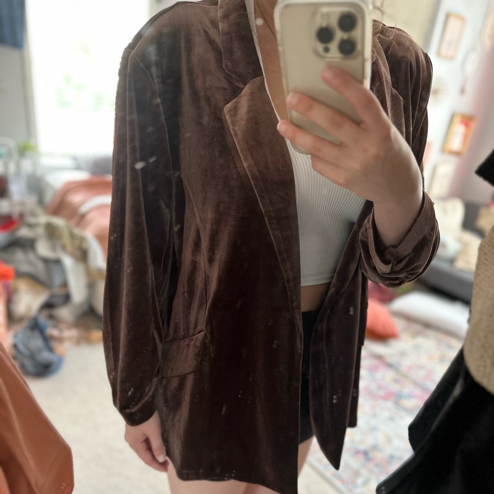 Brown Shacket